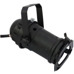 PAR-16 Spot schwarz 230V für GU-10 Lampe