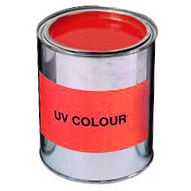 UV-aktive Leuchtfarbe, rot 100ml