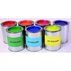 UV-aktive Leuchtfarbe, pink 100ml