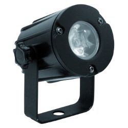 EUROLITE LED PST-3W Pinspot 6000K 6° schwarz
