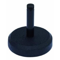 Guß-Tischfuß 10cm, 5/8 Zoll schwarz
