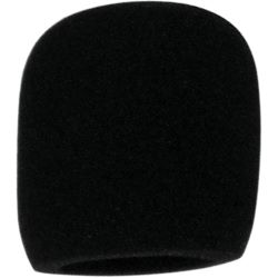 Mikrofon-Windschutz, schwarz, d=40-50mm