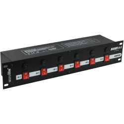 EUROLITE Board 6-S m/6xSchutzkontakte