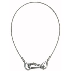 DAP Safety Cable 3mm 0,60 BGV-C1 Carabine