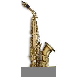 STAGG 77-SSC2 Bb Sporansaxophon, m. Koffer