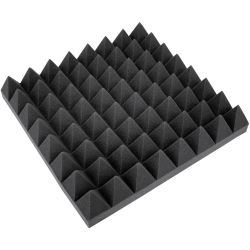 Omnitronic Akustikschaumstoff Pyramide 100mm, 50x50cm