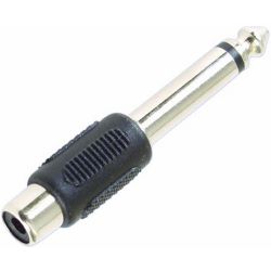 Audioline Adapter Cinchbuchse/Klinkenstecker mono
