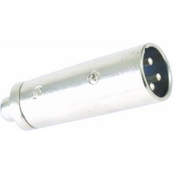 Audioline Adapter Cinchbuchse/XLR-Stecker