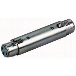 Audioline Adapter XLR kupplung / XLR kupplung