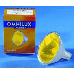 OMNILUX MR-16 12V/50W GX-5.3 SP 12° gelb