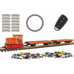 Piko 37155 Start-Set Klemmbausteinewagen R/C