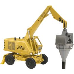 Busch 42897 Mobilbagger Weimarlader T174-2 mit Düngemitteltrichter