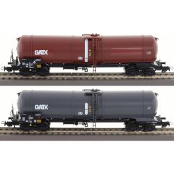 Tillig 70069 H0 2er Set Kesselwagen Zans, GATX, Ep. VI