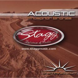 STAGG  AC-12ST-PH Akustikgitarre Phosphor Bronze 12 saitig
