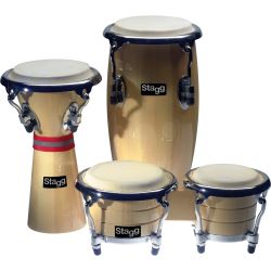 STAGG Mini Latin + African Percussion Set