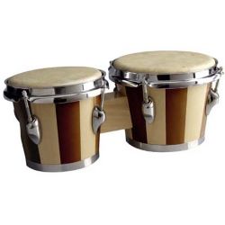 STAGG BW-100-DT Bongo-Set 7,5 + 6,5 Zoll zweifarbig