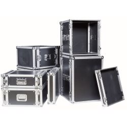 DAP Flightcase 19 Zoll rack 10 HE Back and Front C