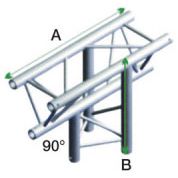 TRUSS DT22-023 Cross/Up/Down Incl.connectors