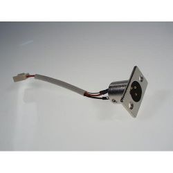 XLR-Einbaustecker 3-polig für Z-1200