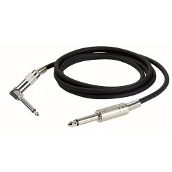 DAP Jack to Jack 90 degrees 1,5mtr Metal plugs bla