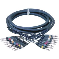DAP Studiosnake  8 Way  Jack Stereo / JackStereo 3m
