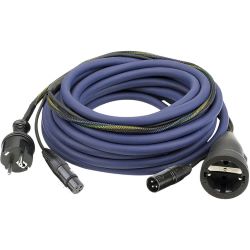 DAP AUDIO FP09 Powersignalcable 20m  M/F Schuko M/F XLR