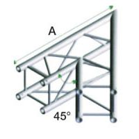 TRUSS GQ30-001 Corner 45° Incl. connectors