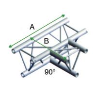 TRUSS GT30-017 T-Cross Horizontal 3- Way incl. con