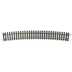 55219 Neusilber-Gleis gebogen R9 15° R=908mm,