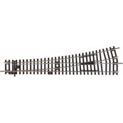 55220 Neusilber-Handweiche links15° L=239mm
