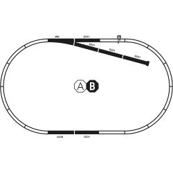 55310 A-Gleis Set: B