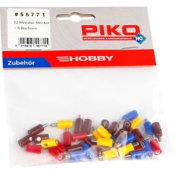 55771 Stecker Miniatur (32 Stück) + 8 Buchse