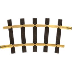11020 Gleis gebogen 15 Grad Radius 1