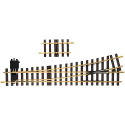 18150 Handweiche links Radius R5 15°