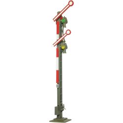 4531 Form-Hauptsignal Hp0/2 2-flügelig Schmalmast