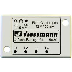 5030 Blinkelektronik 4-fach Blinkgerät