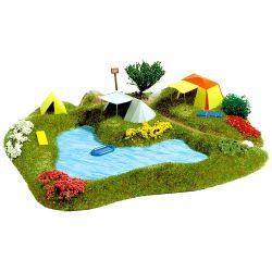 3108 See mit Campingplatz