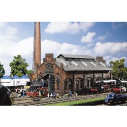 120159 Lokschuppen Lokwerkstatt H0