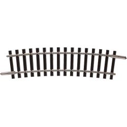 83110 R12 Gebogenes Gleis R 310 mm/15°