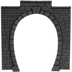 60010 Tunnel-Portal, 1-gleisig, 2 Stück, je 11x11