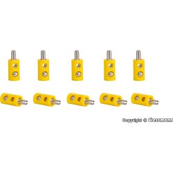 6870 Zubehör/Stecker, gelb (10 Stück)