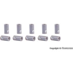 6885 Zubehör / Muffen je 10 Stück, grau