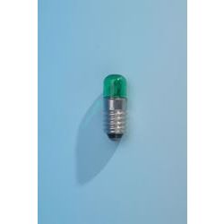 55752 Lampe mit Schraubsockel Zylinder grün (1 Stück)