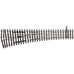 85196 Dreischienen-Schmalspurweiche H0/H0e-H0, links