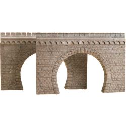 41587 Tunnelportale zweigleisig 2 Stück