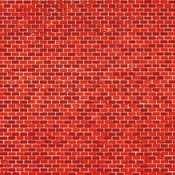 50104 Pappen Ziegelmauer rot (5 Stück)