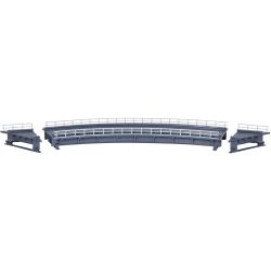 39706 Stahlträgerbrücke, gebogen R 45