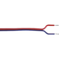 51235 Doppellitze blau/rot, 20 m