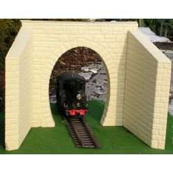 Einfahrten für Tunnelportal Sandsteingelb 1 Paar