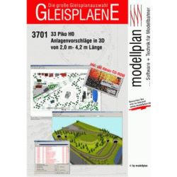 3701 Piko A-Gleis HO CD-ROMs in 3D